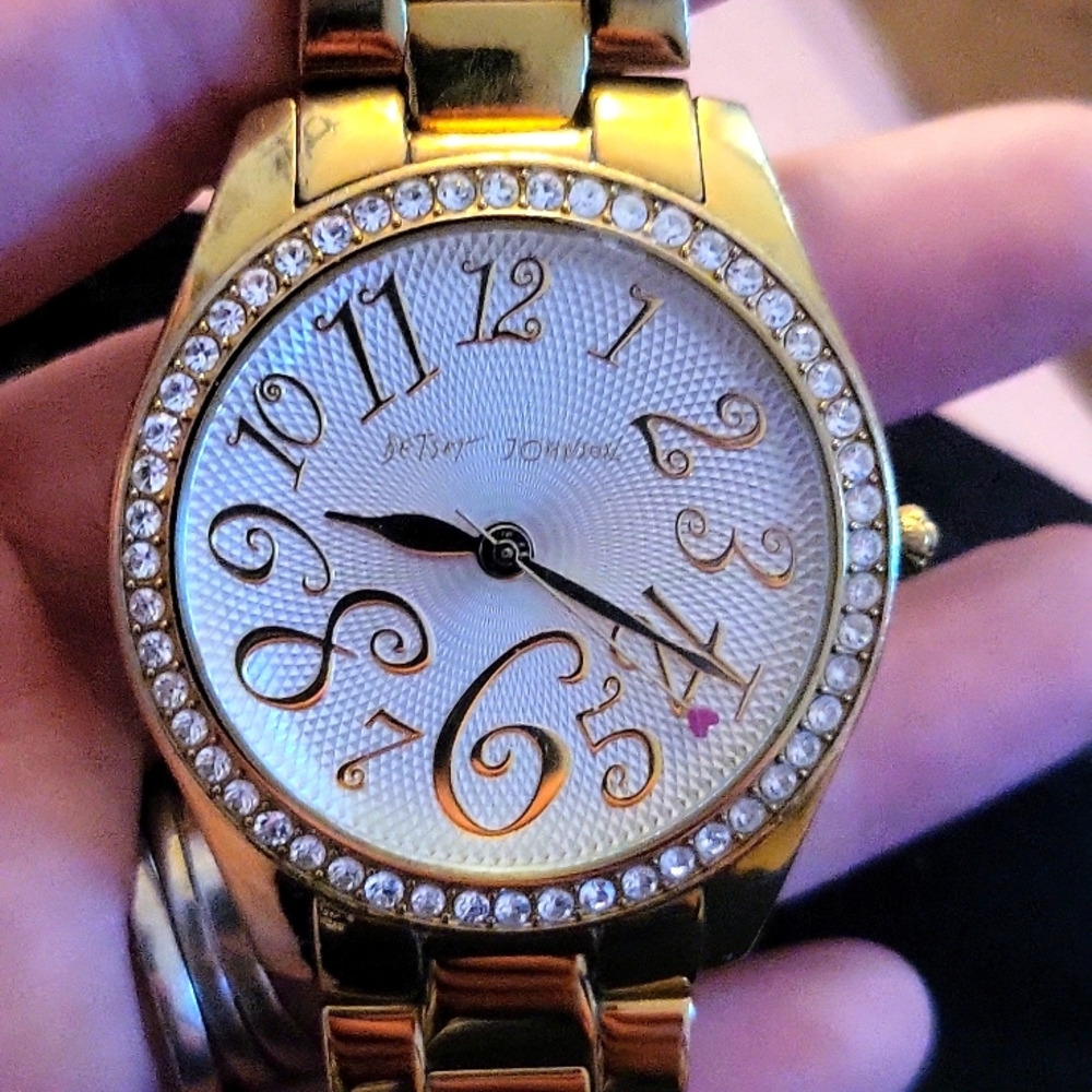 Betsy Johnson heavy watch